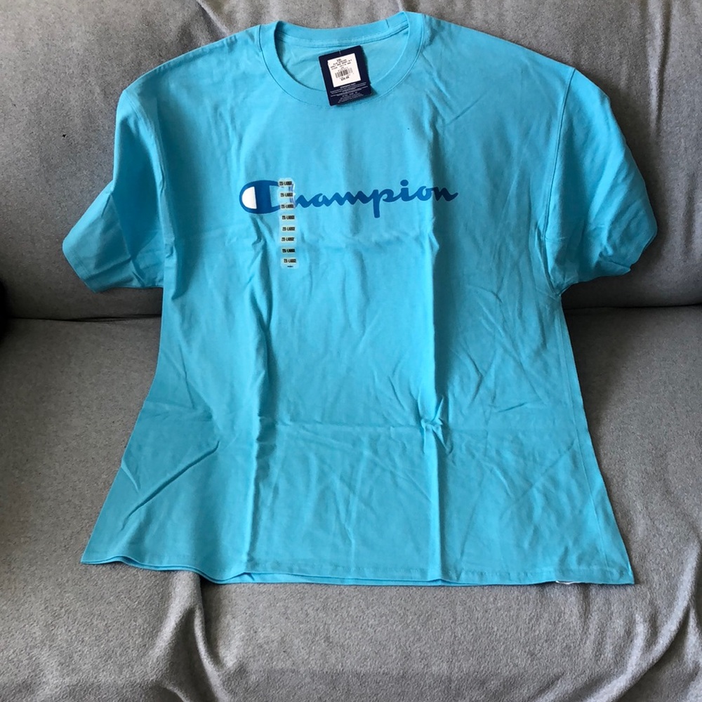 Champion Classic Jersey Script Logo Tee